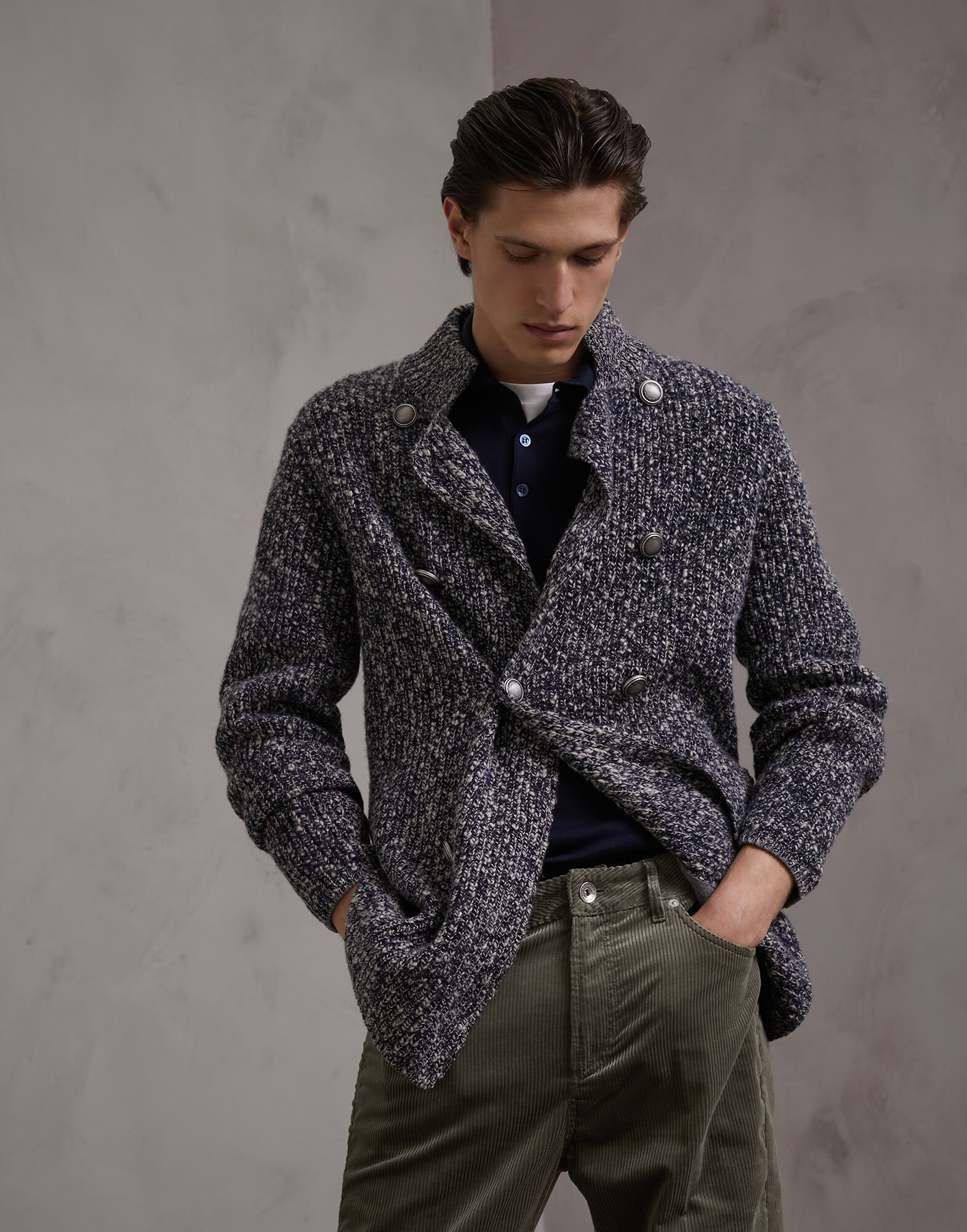 Button-front Cardigan - Front view