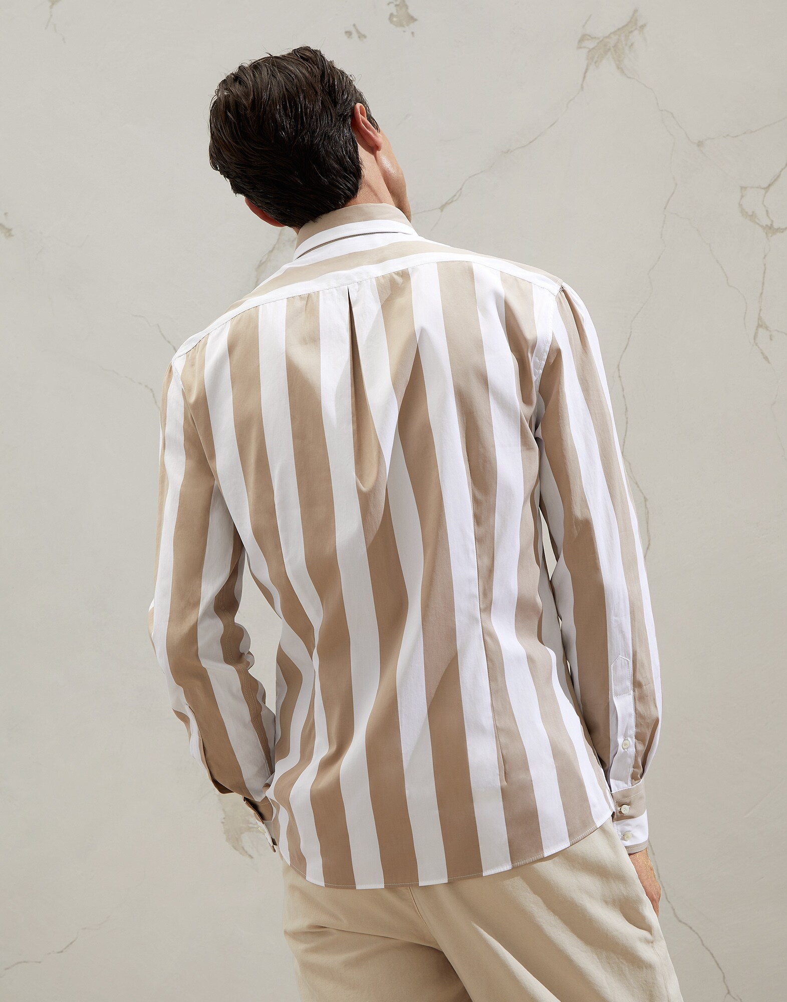 Cotton Shirt - Back view