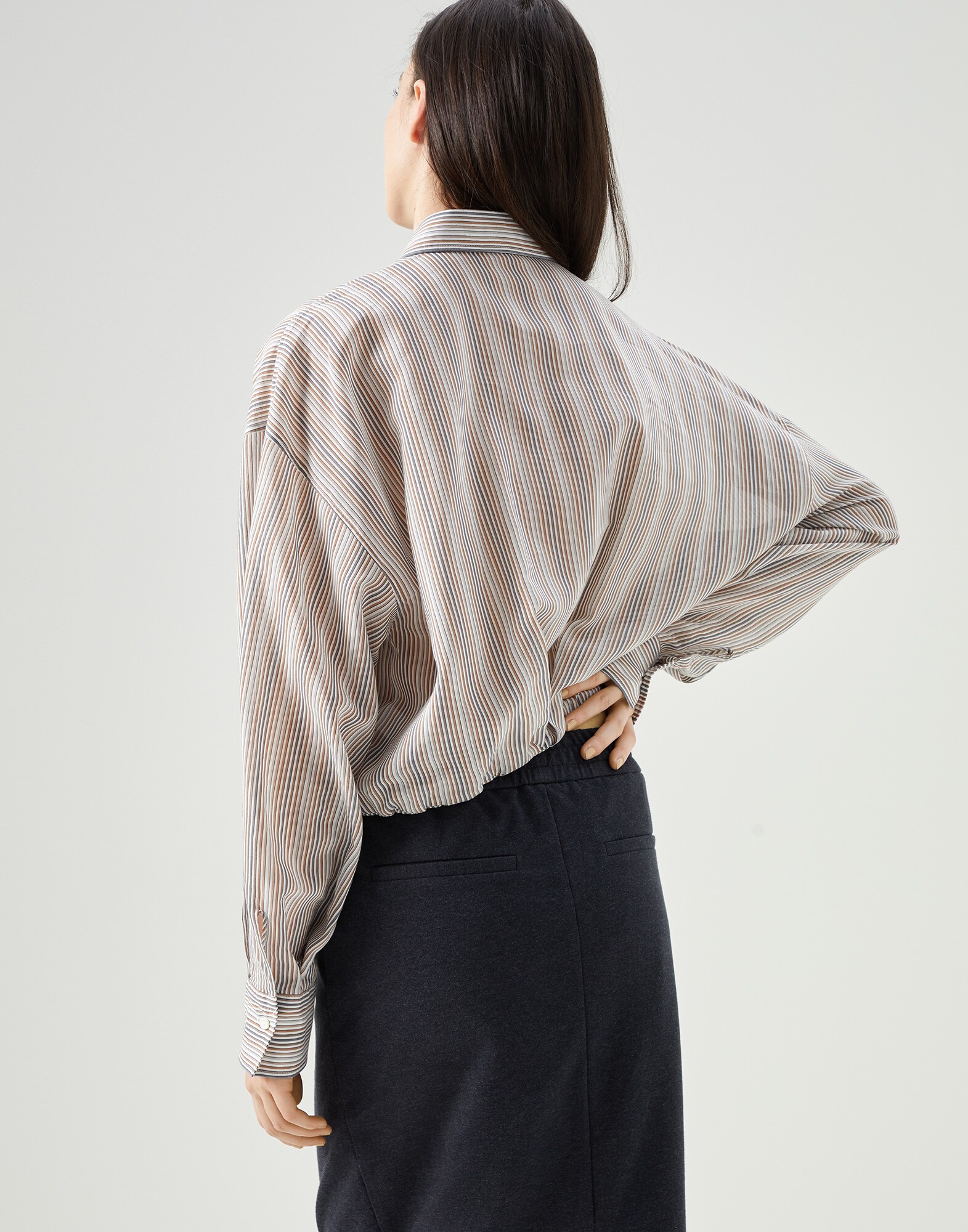 Cotton Shirt - Back view