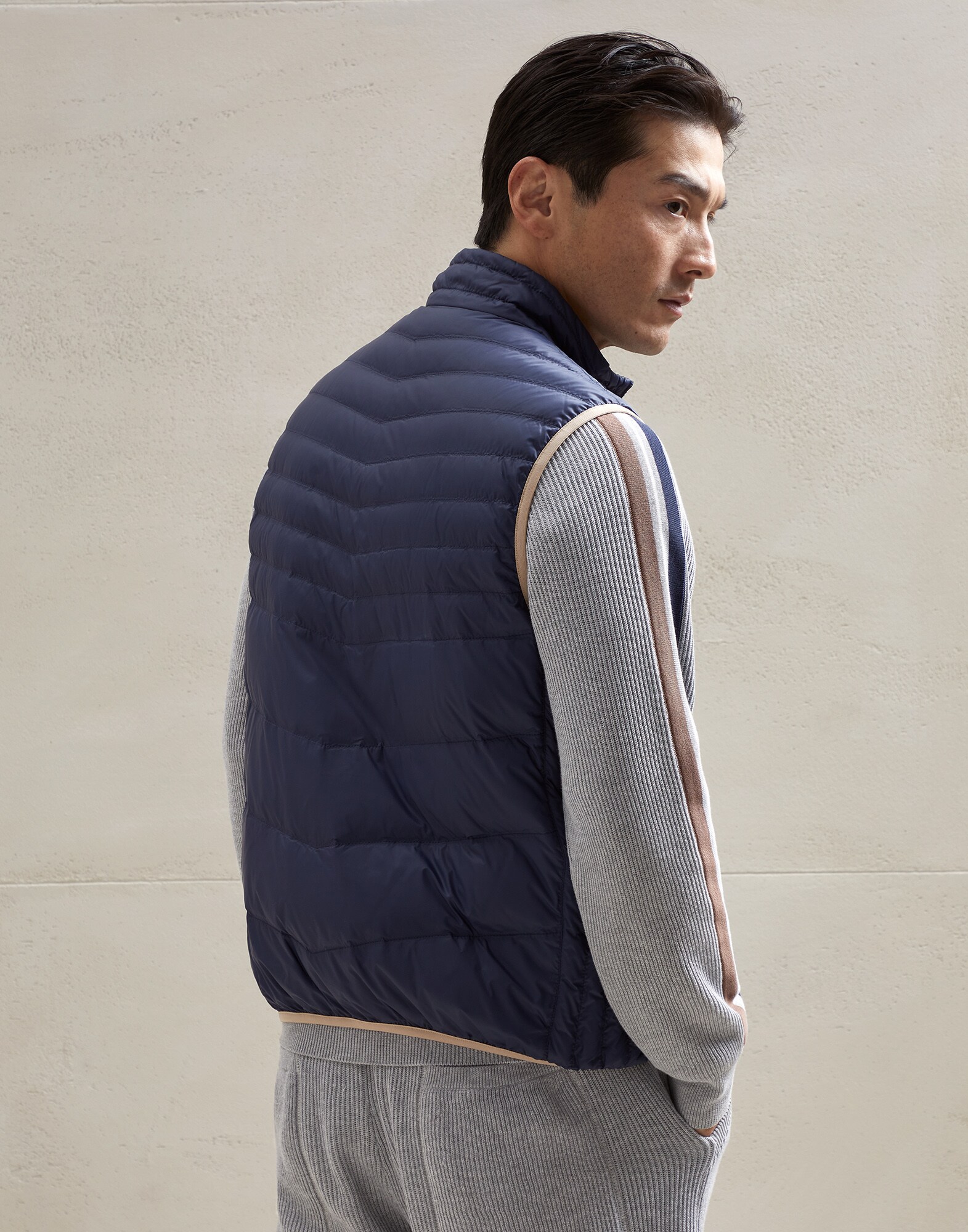 Down Vest - Back view