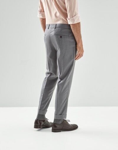Flat front - Back view