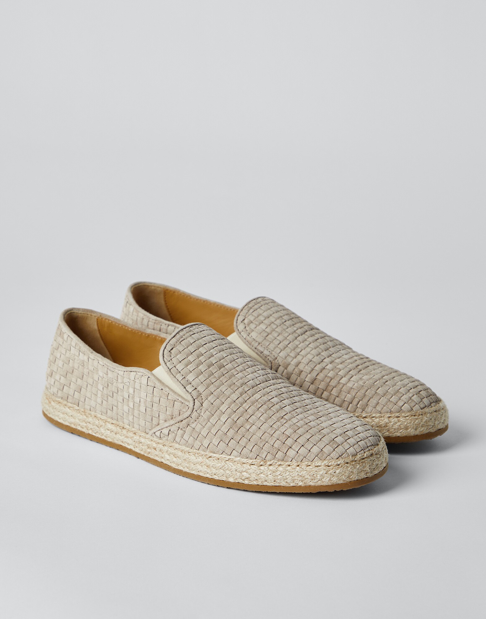 Suede slip-on