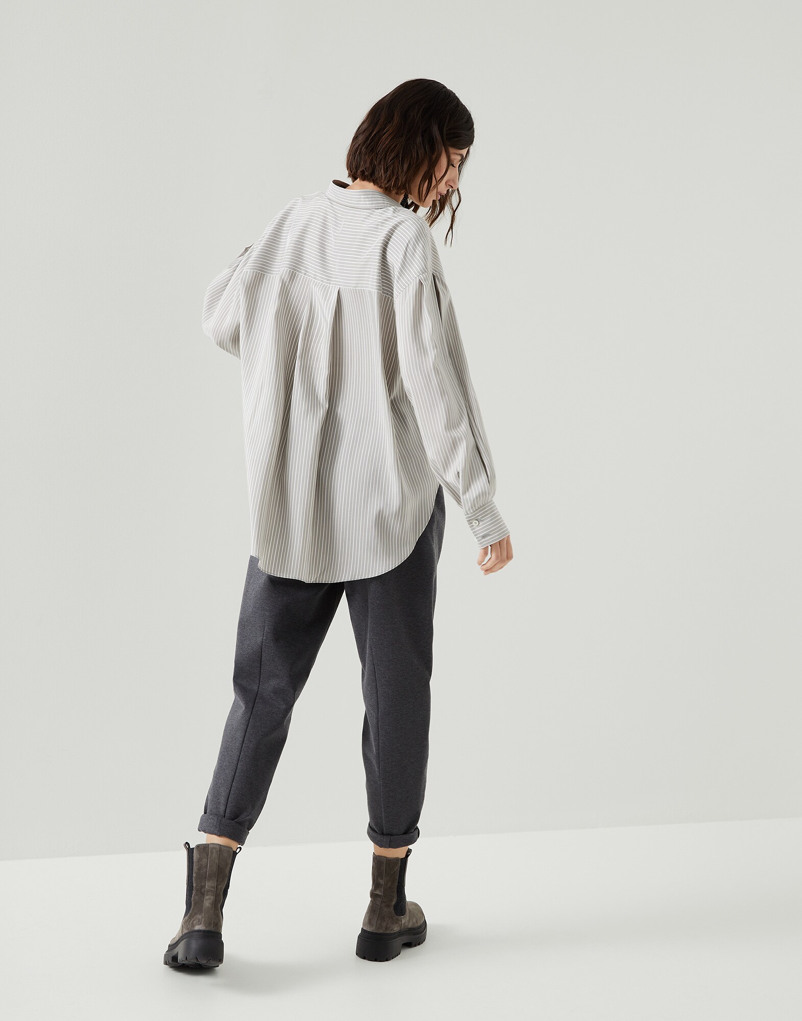 Silk Shirt - Back view