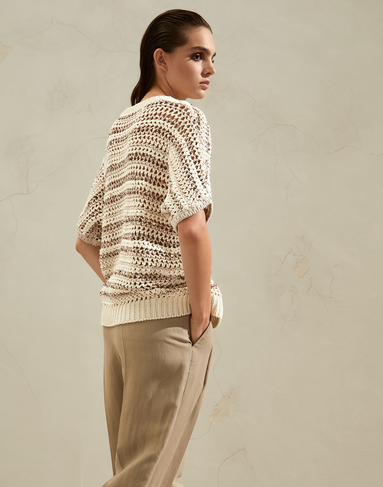 Crewneck Sweater - Back view