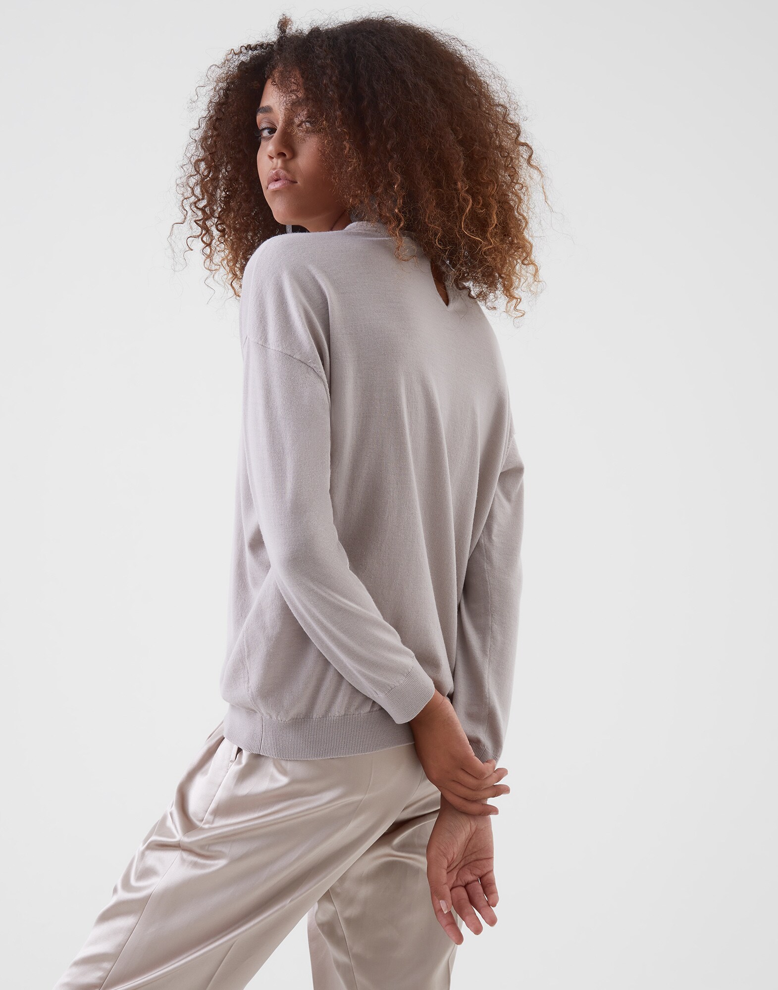 Crewneck Sweater - Back view