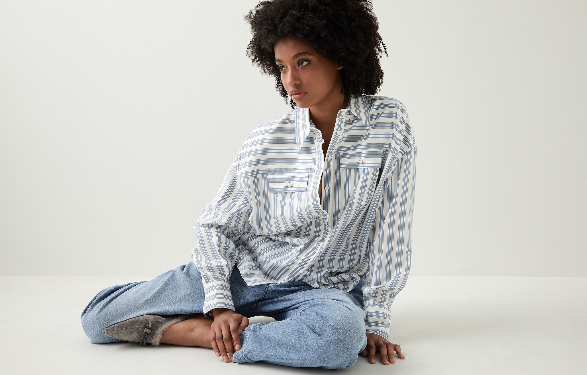 Silk Shirt - Horizontal view