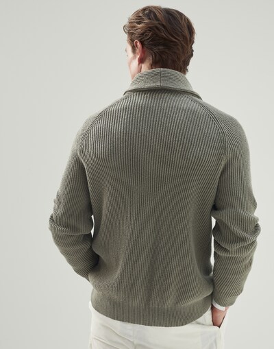 Button-front Cardigan - Back view