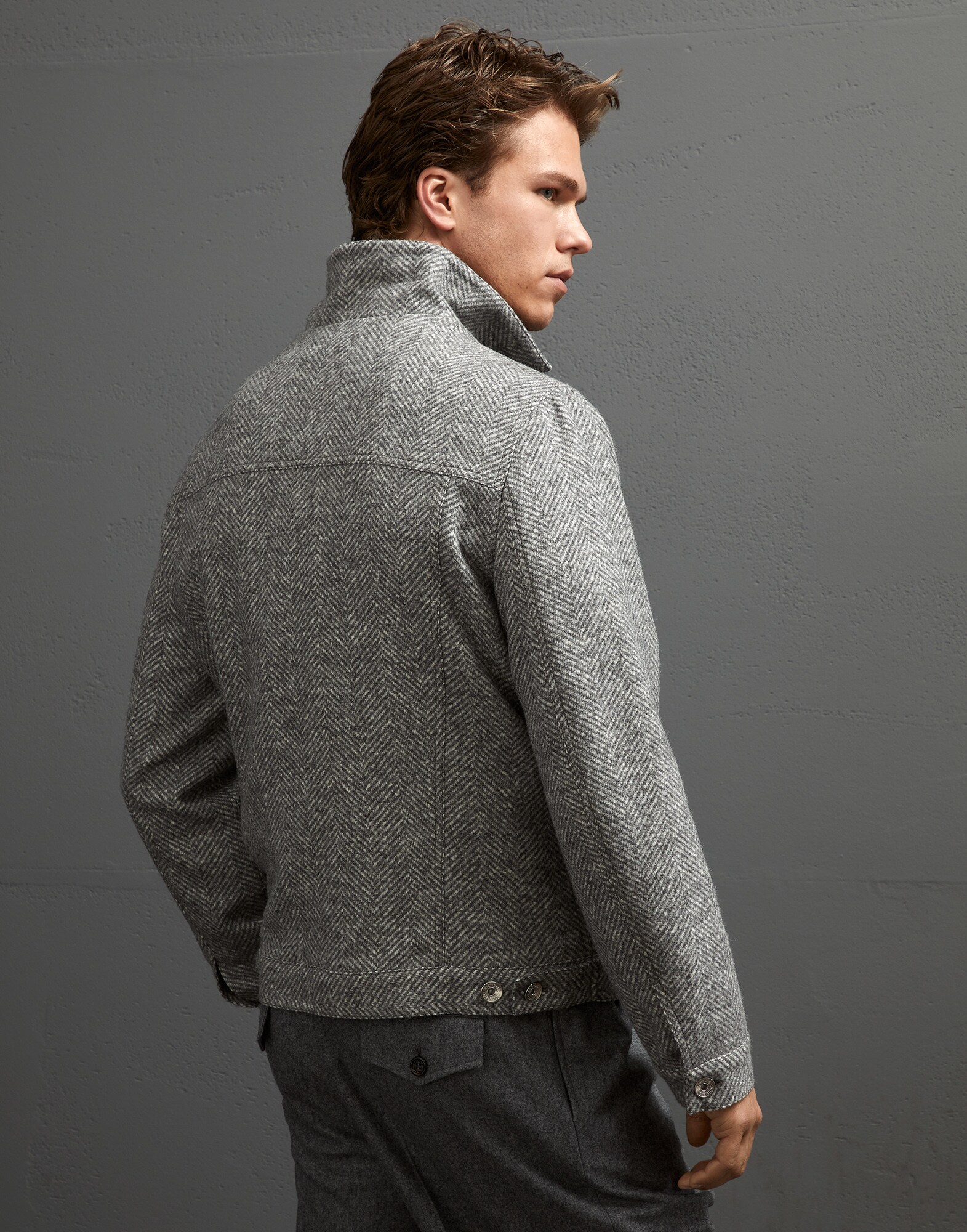 Outerwear Jacket - Back view