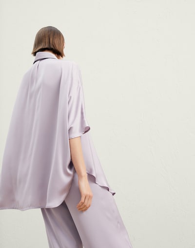 Silk Shirt - Back view