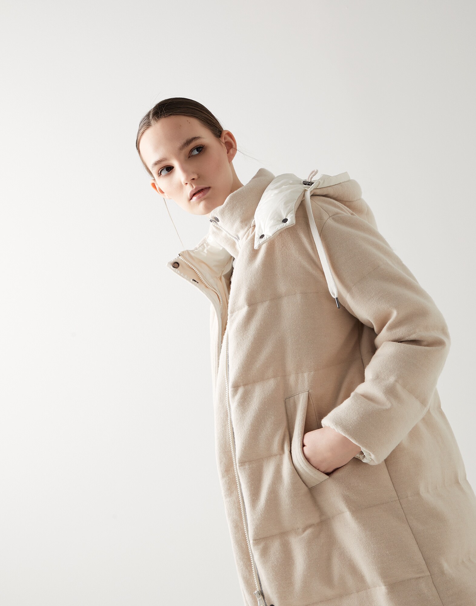 Knit Down Jacket - Editorial view