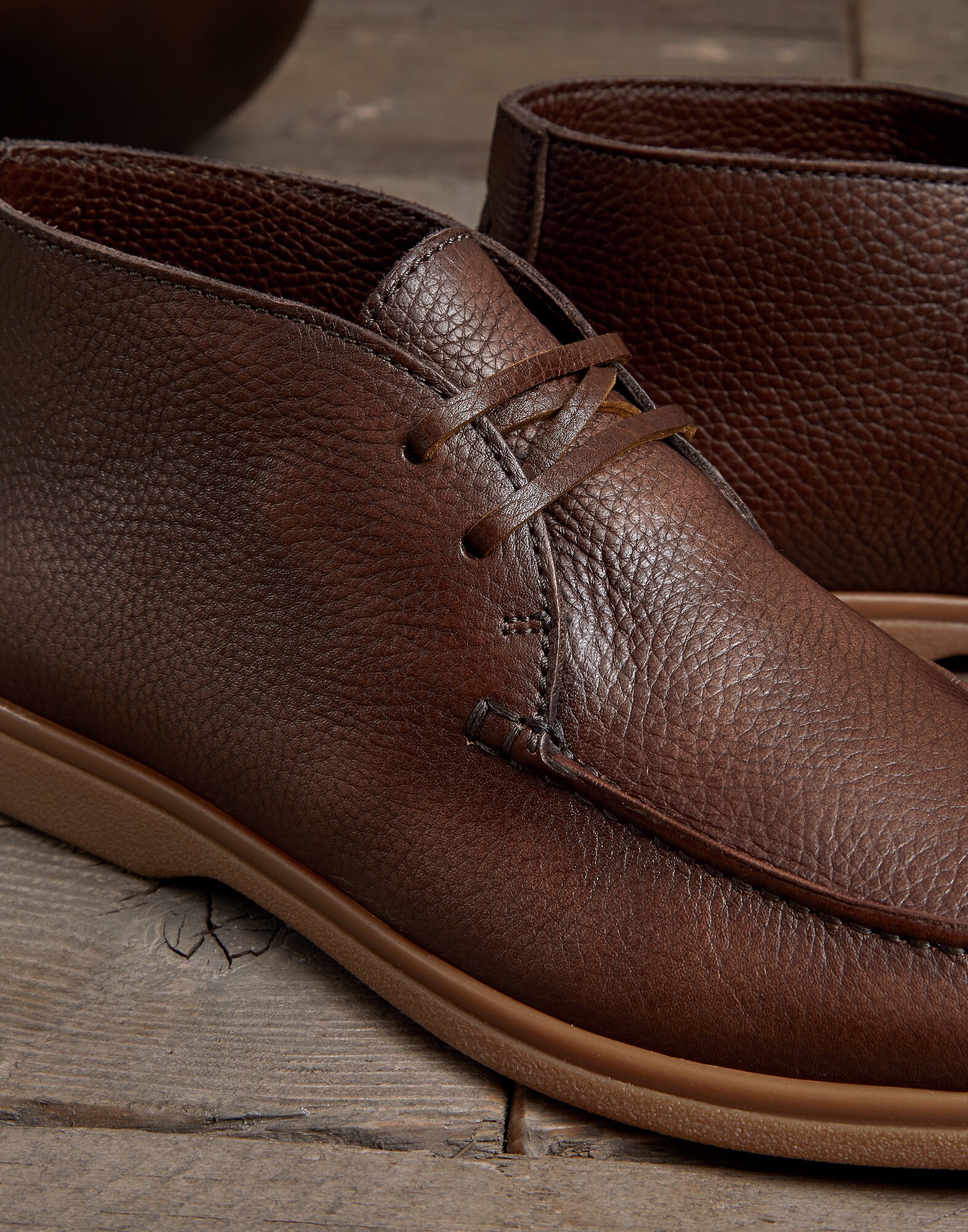 Boots Cognac Man 2 - Brunello Cucinelli