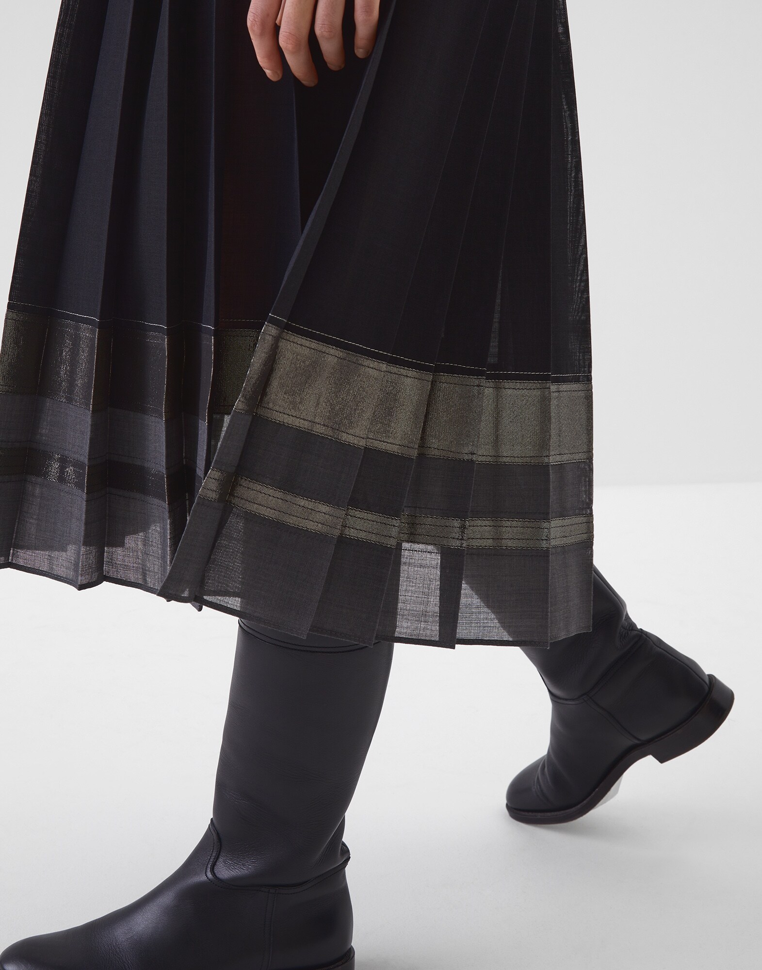 Midi Skirt Lignite Woman 2 - Brunello Cucinelli