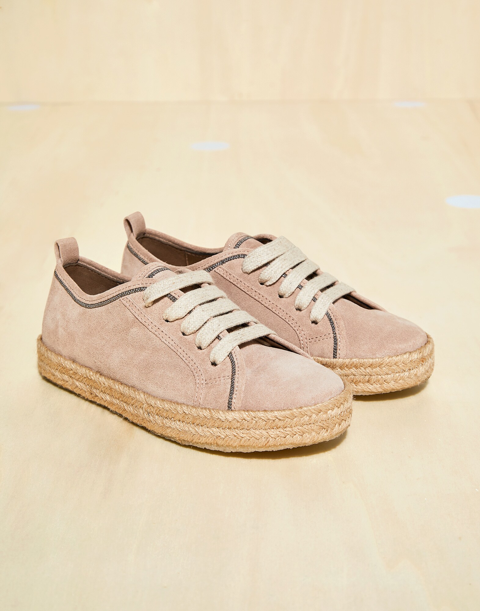 Suede sneakers Buff Girl - Brunello Cucinelli