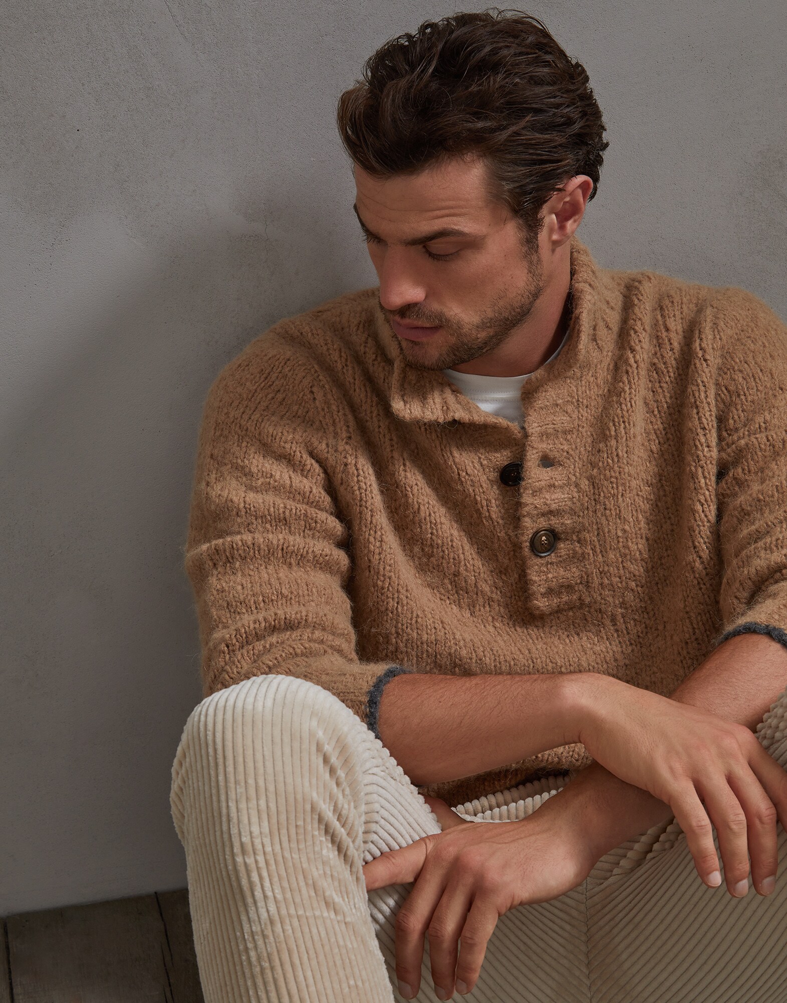 High Neck Sweater - Editorial