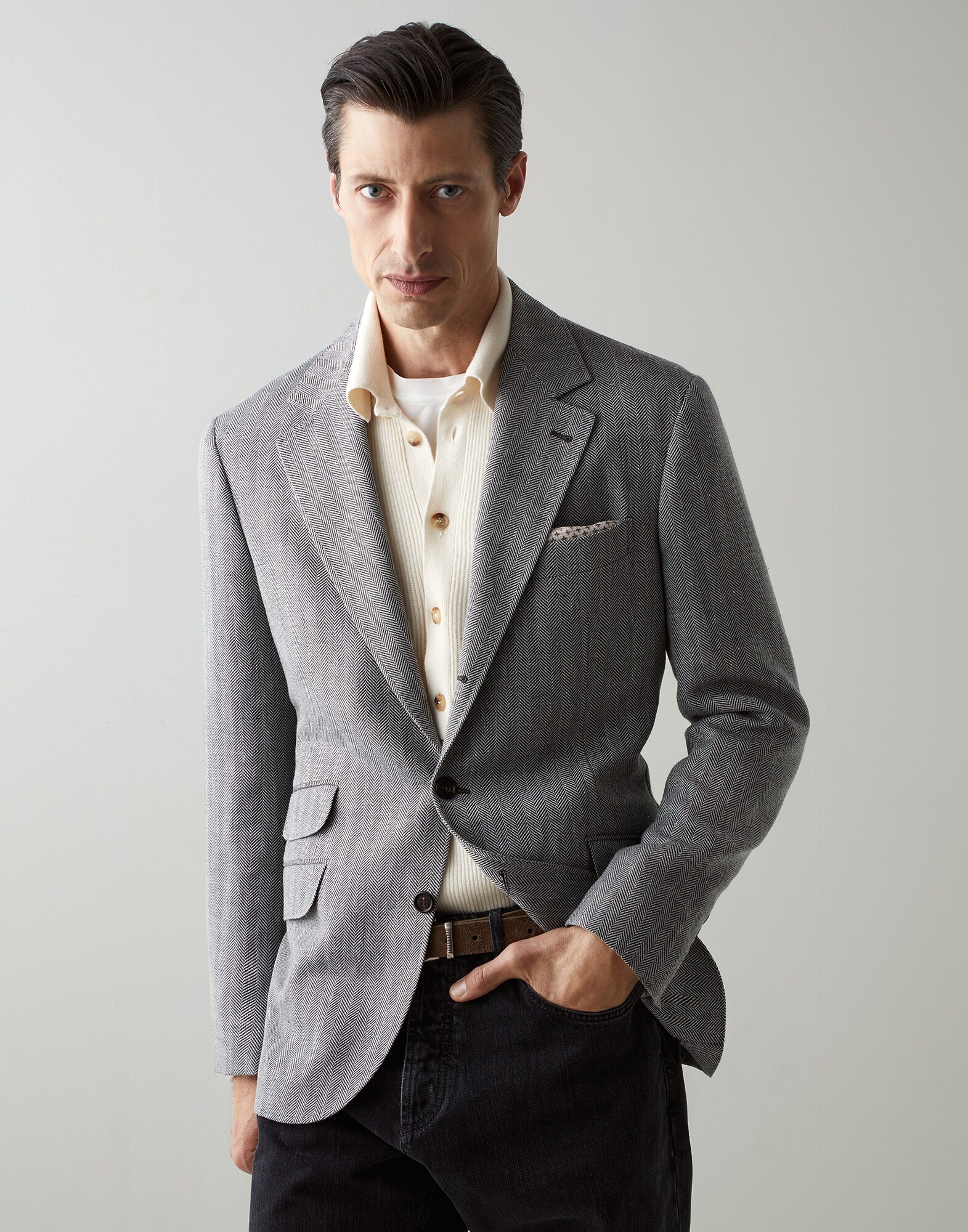 Single Breasted Blazer - Front view
