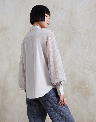 Cotton Shirt - Back view