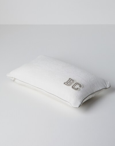 Rectangular cushion Off-White Baby Capsule - Brunello Cucinelli 