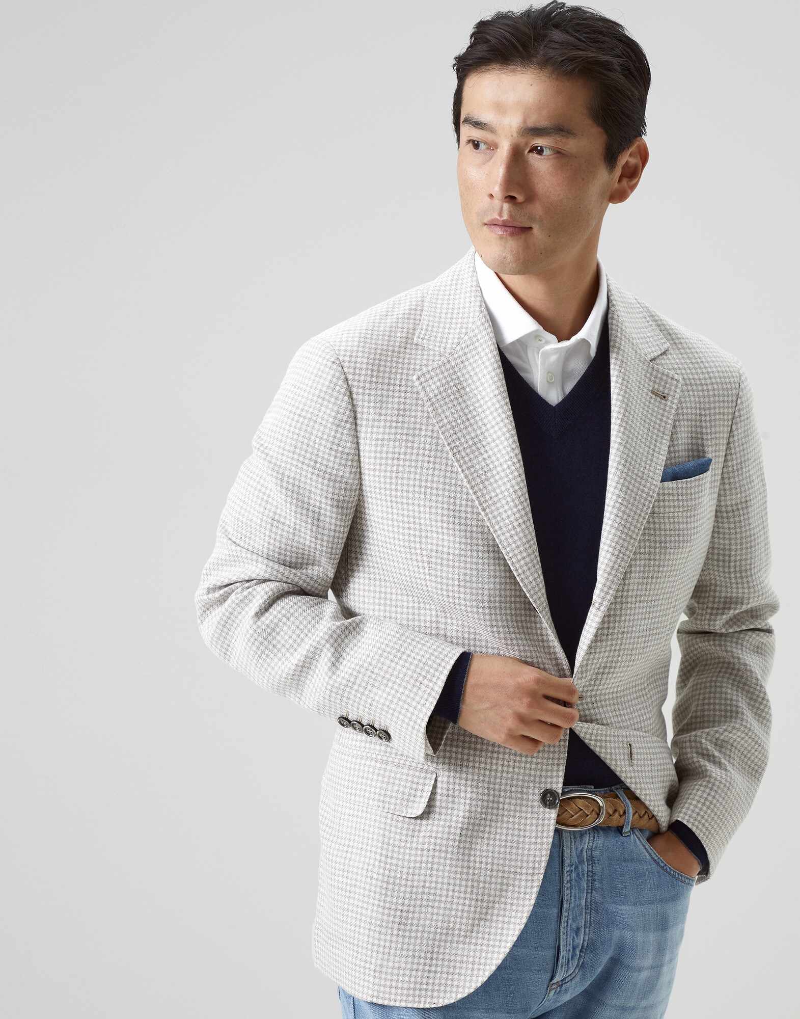 Single Breasted Blazer - Front view