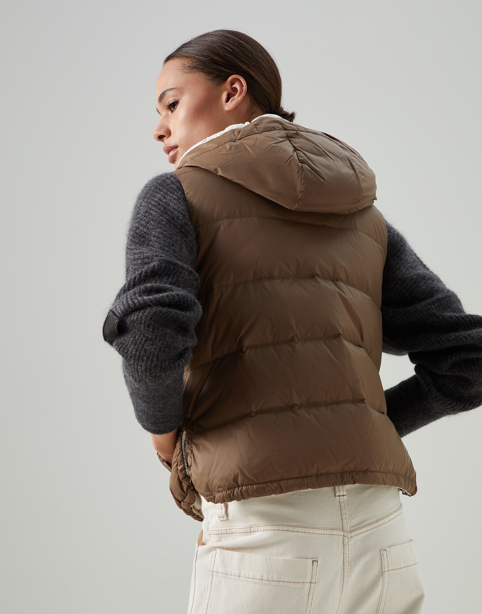 Down Vest - Back view