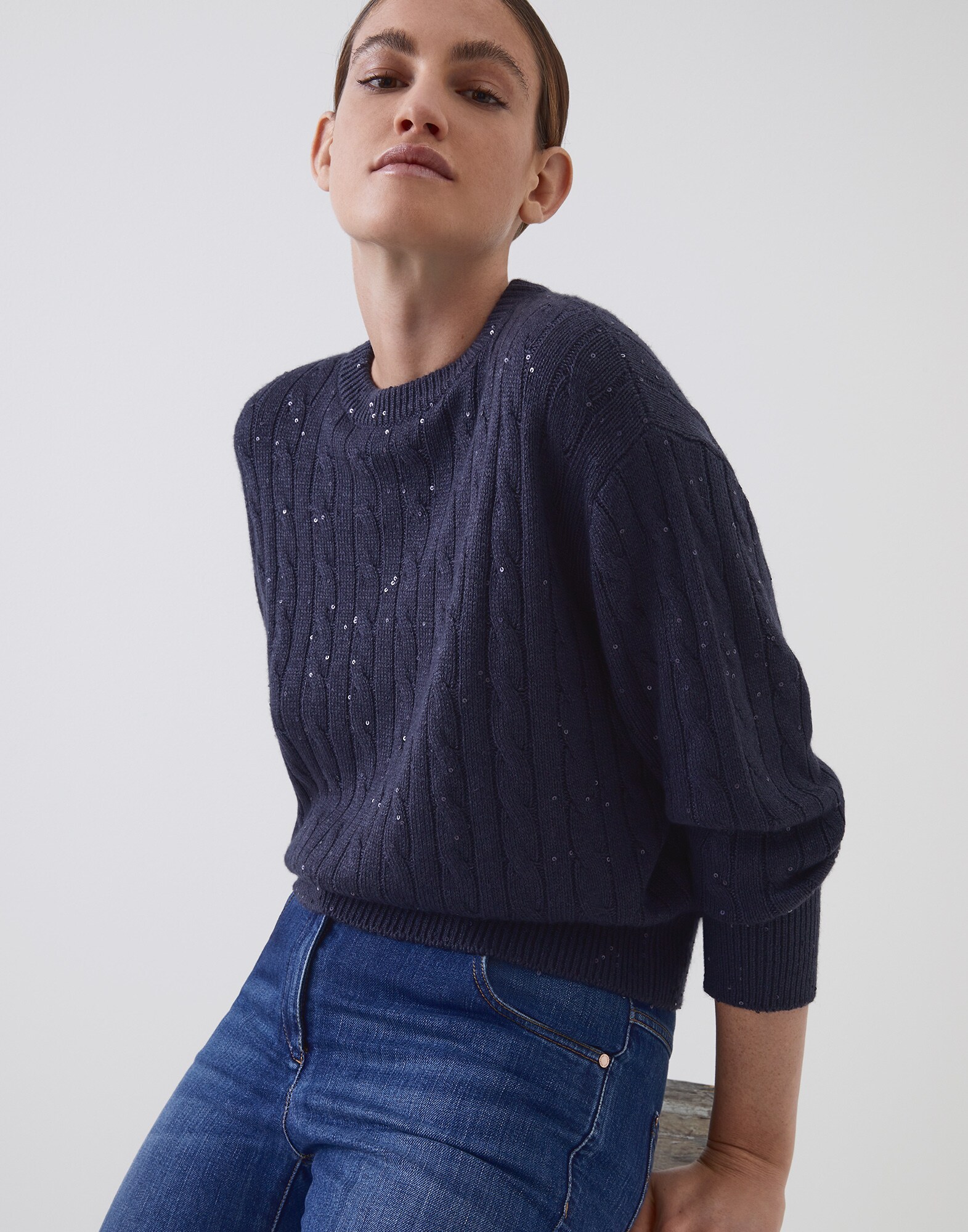 Crewneck Sweater - Editorial view