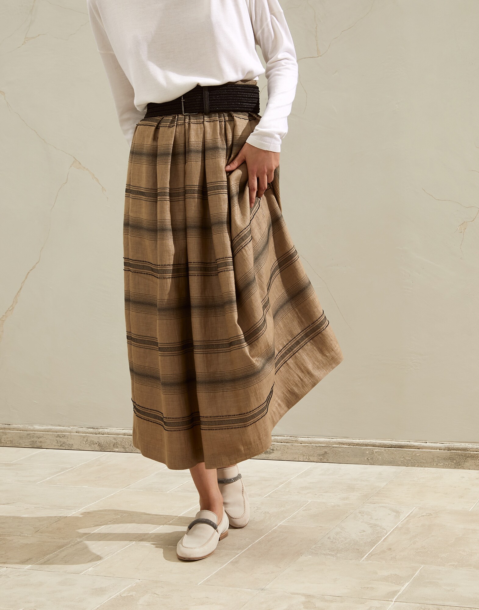 Midi Skirt - Front view
