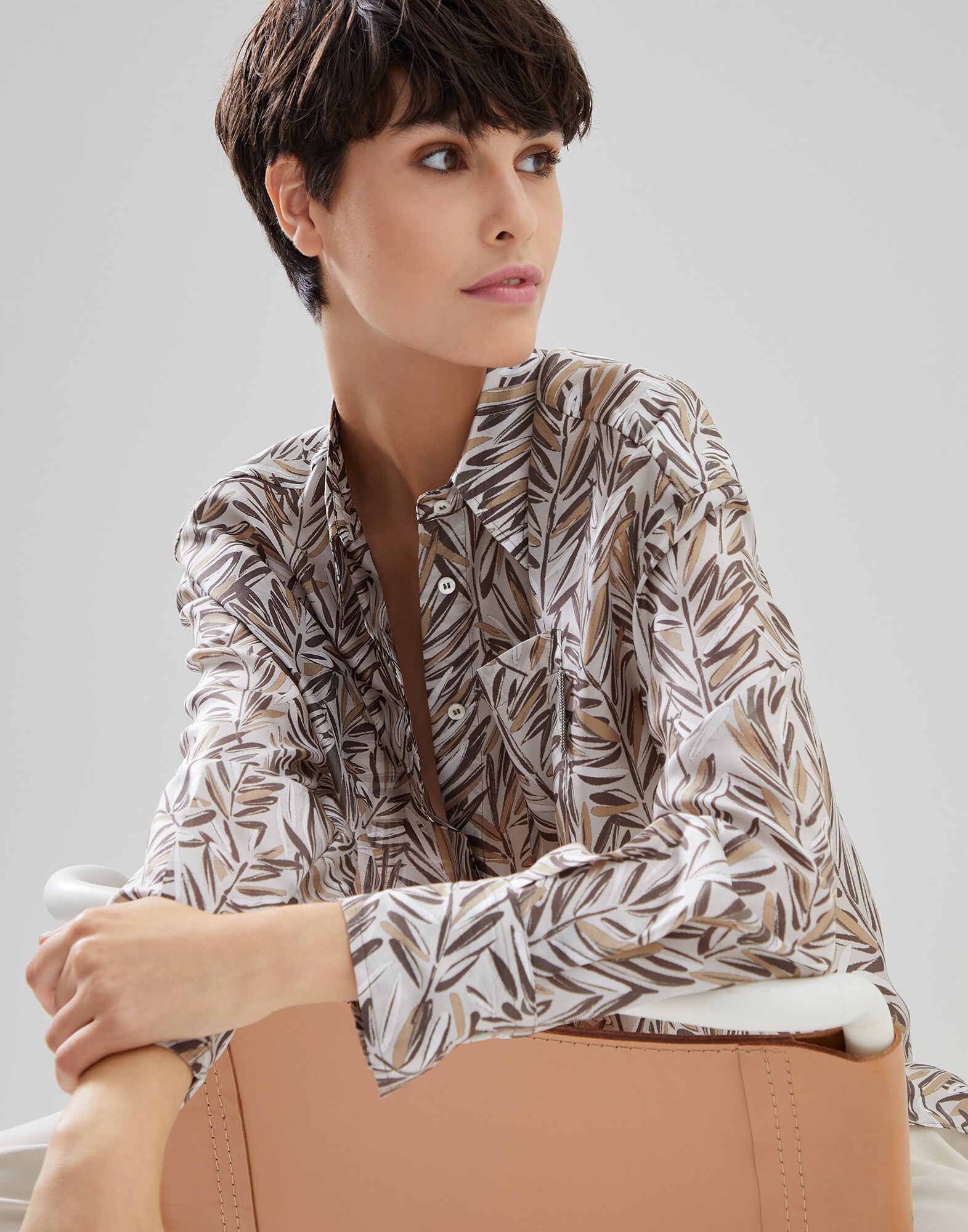 Silk Shirt - Editorial view