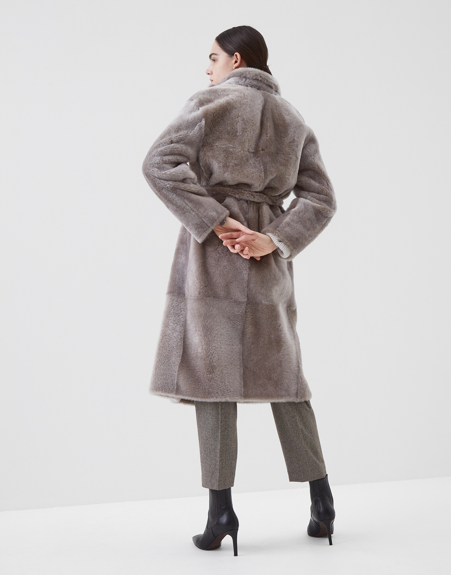 Leather Light Brown Woman 1 - Brunello Cucinelli