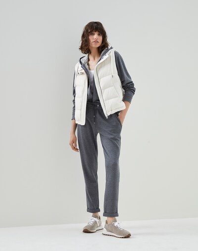 Down Vest - Full look