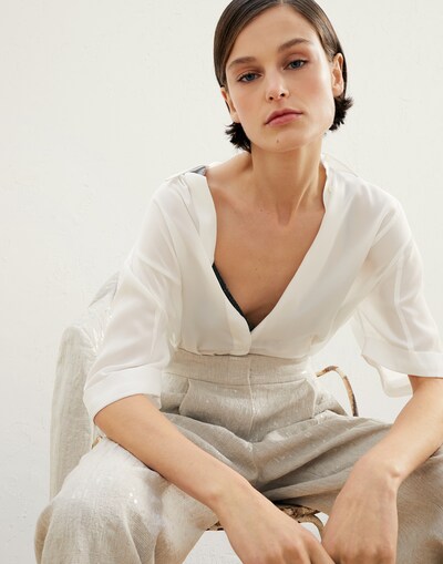 Silk Shirt - Editorial view