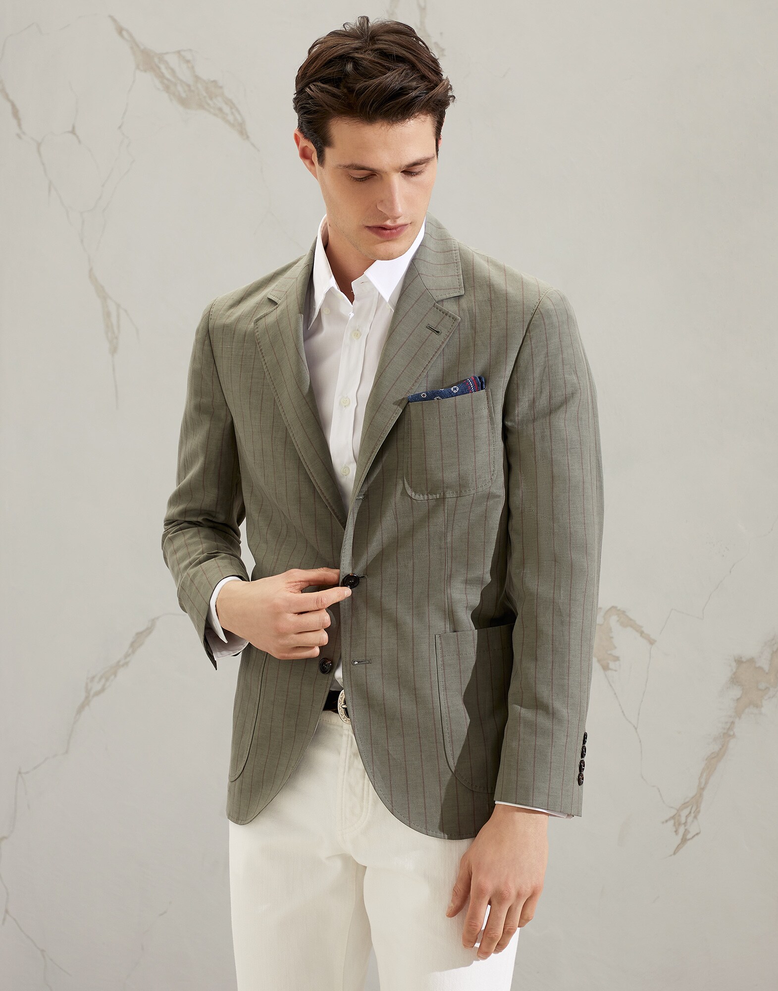 Single Breasted Blazer - Front view