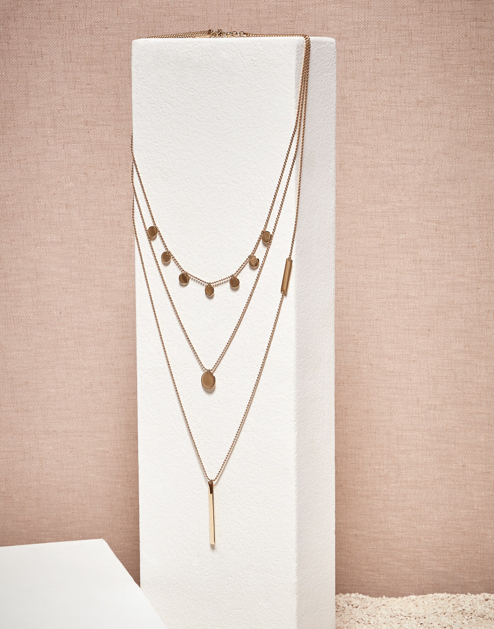 Gold with Diamond necklace