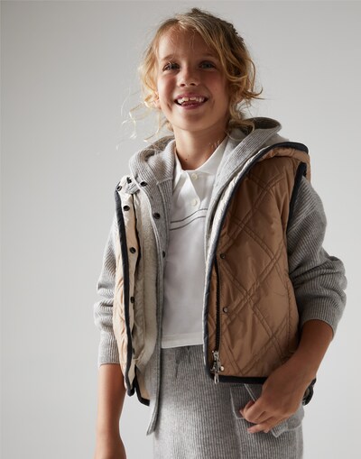 Hooded Cardigan - Editorial view