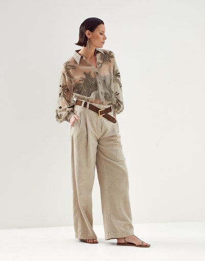 Silk Shirt - Full look