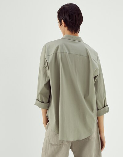 Cotton Shirt - Back view