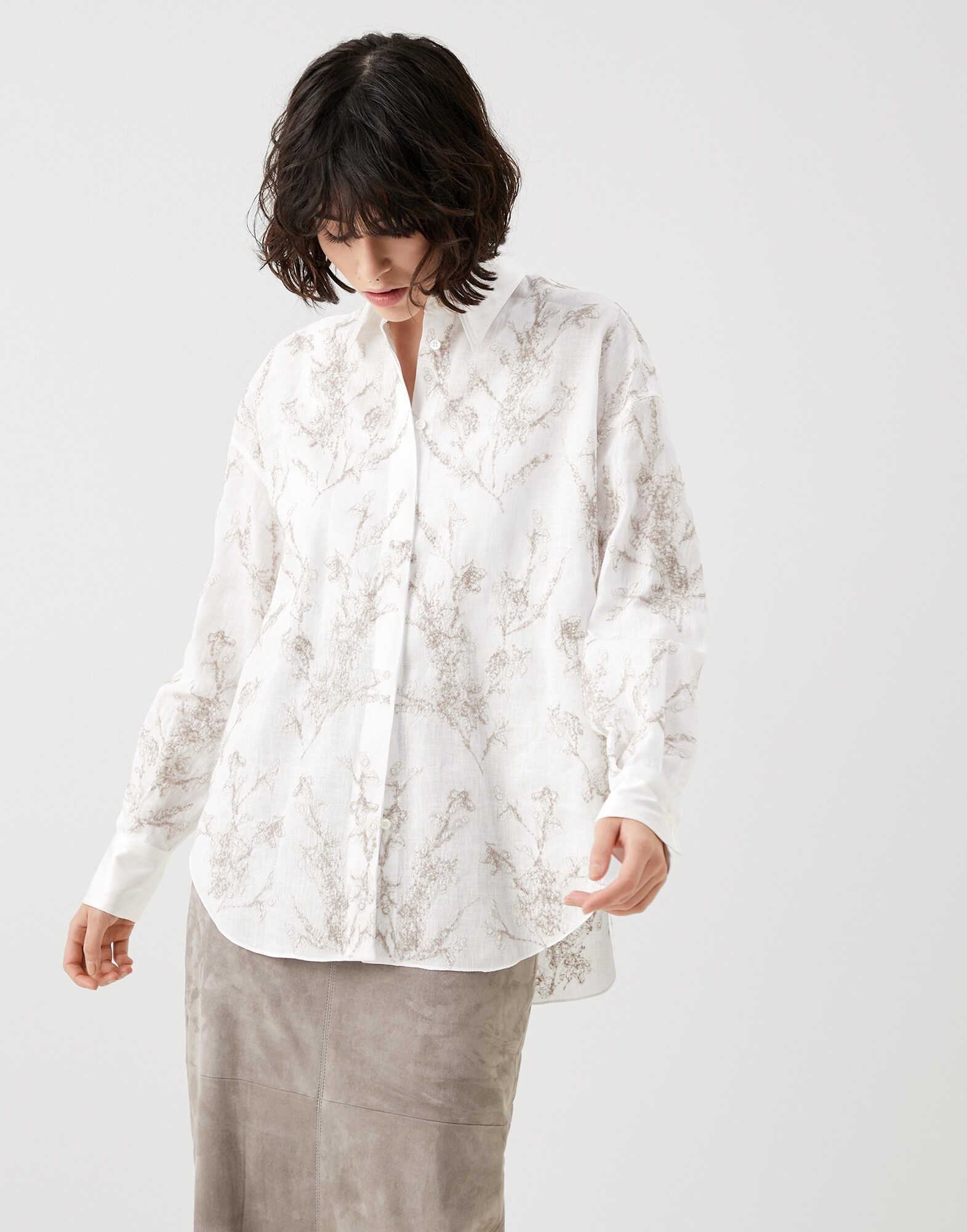 Linen Shirt - Front view