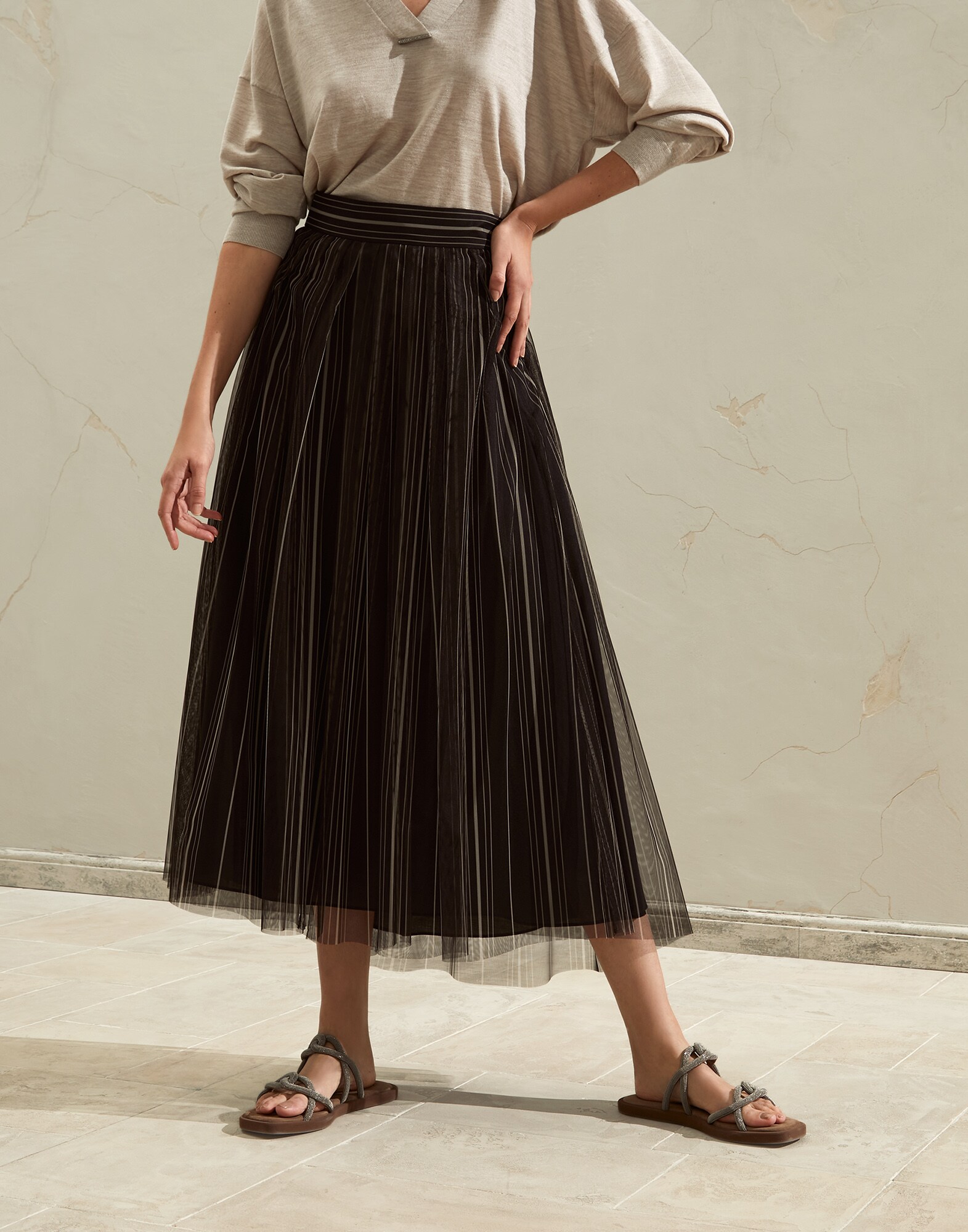 Midi Skirt - Front view