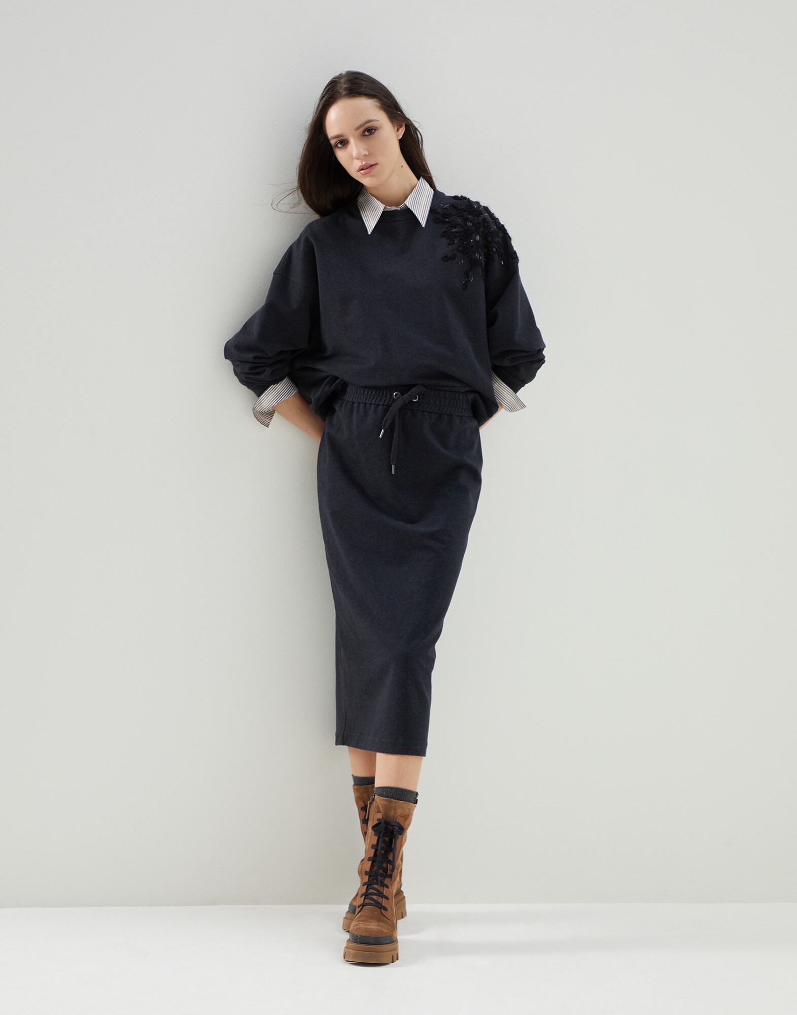 Cotton Shirt - Full look