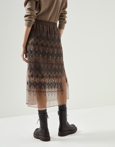 Midi Skirt - Back view