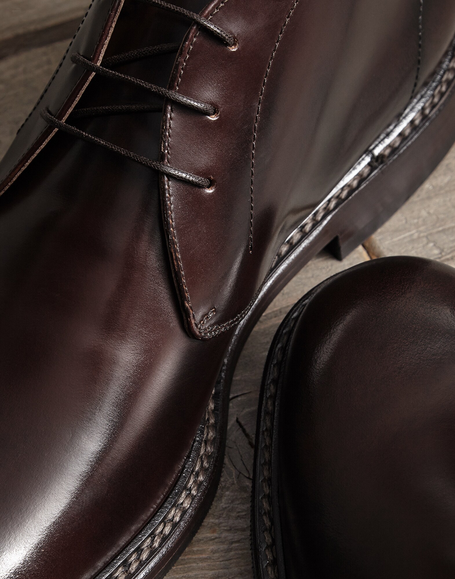 Boots Chestnut Man 3 - Brunello Cucinelli