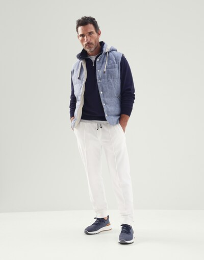Down Vest - Full look
