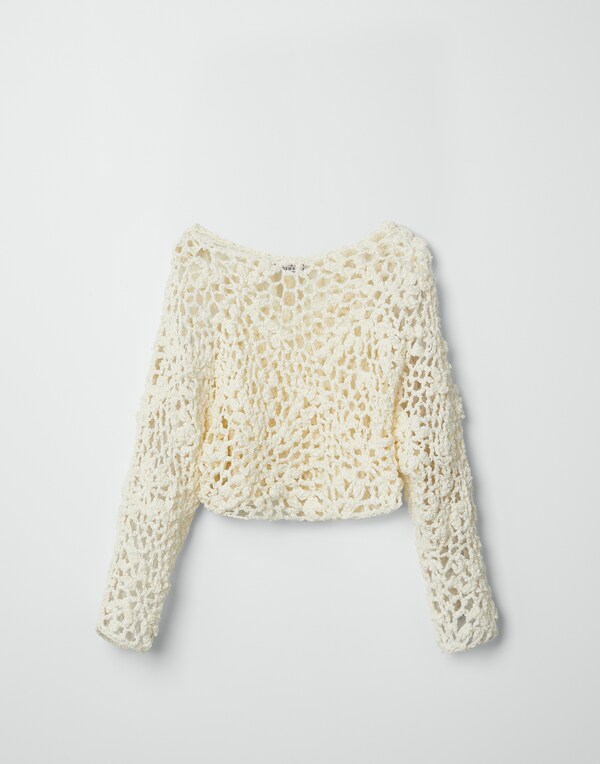 Handmade sweater Panama Girl - Brunello Cucinelli
