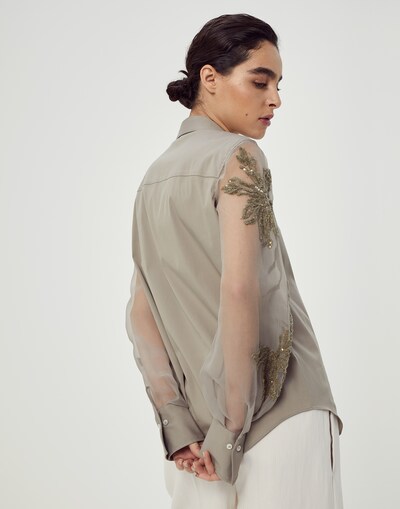 Cotton Shirt - Back view