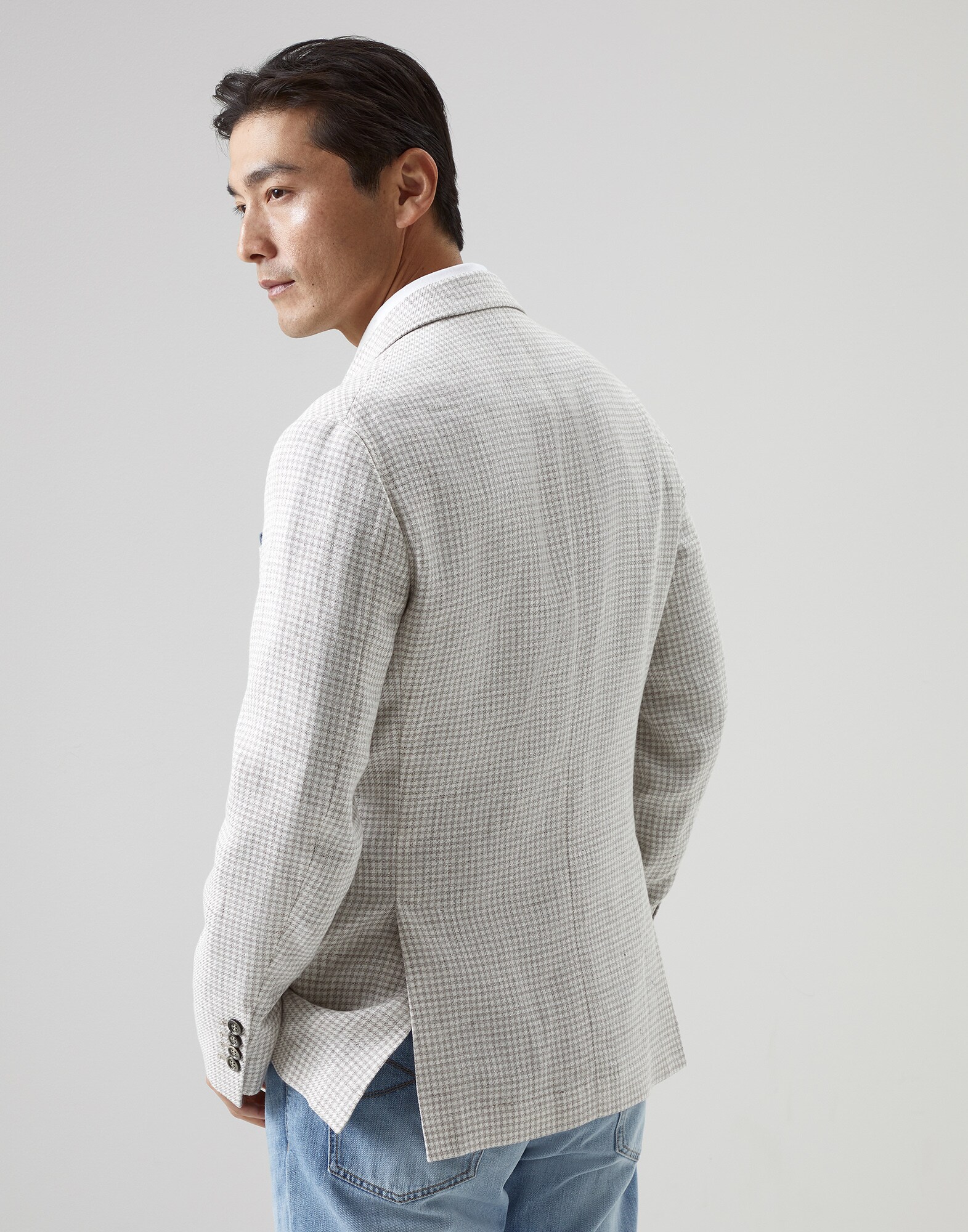 Single Breasted Blazer - Back view