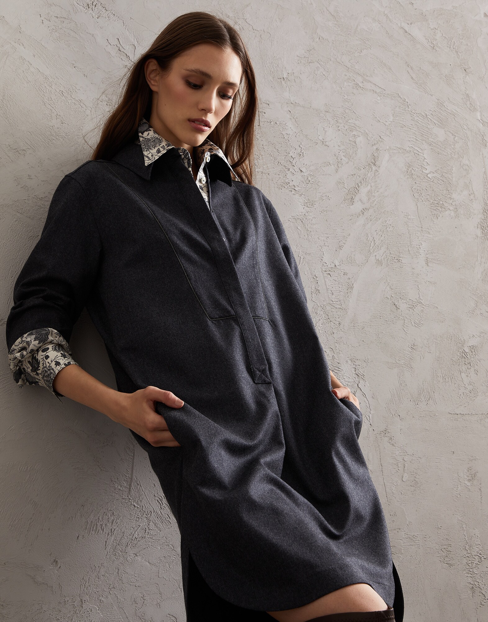 Silk Shirt - Editorial view