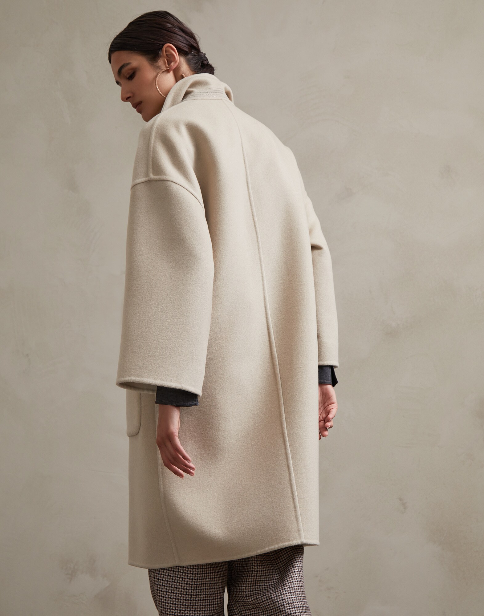 Coat Natural Woman 2 - Brunello Cucinelli