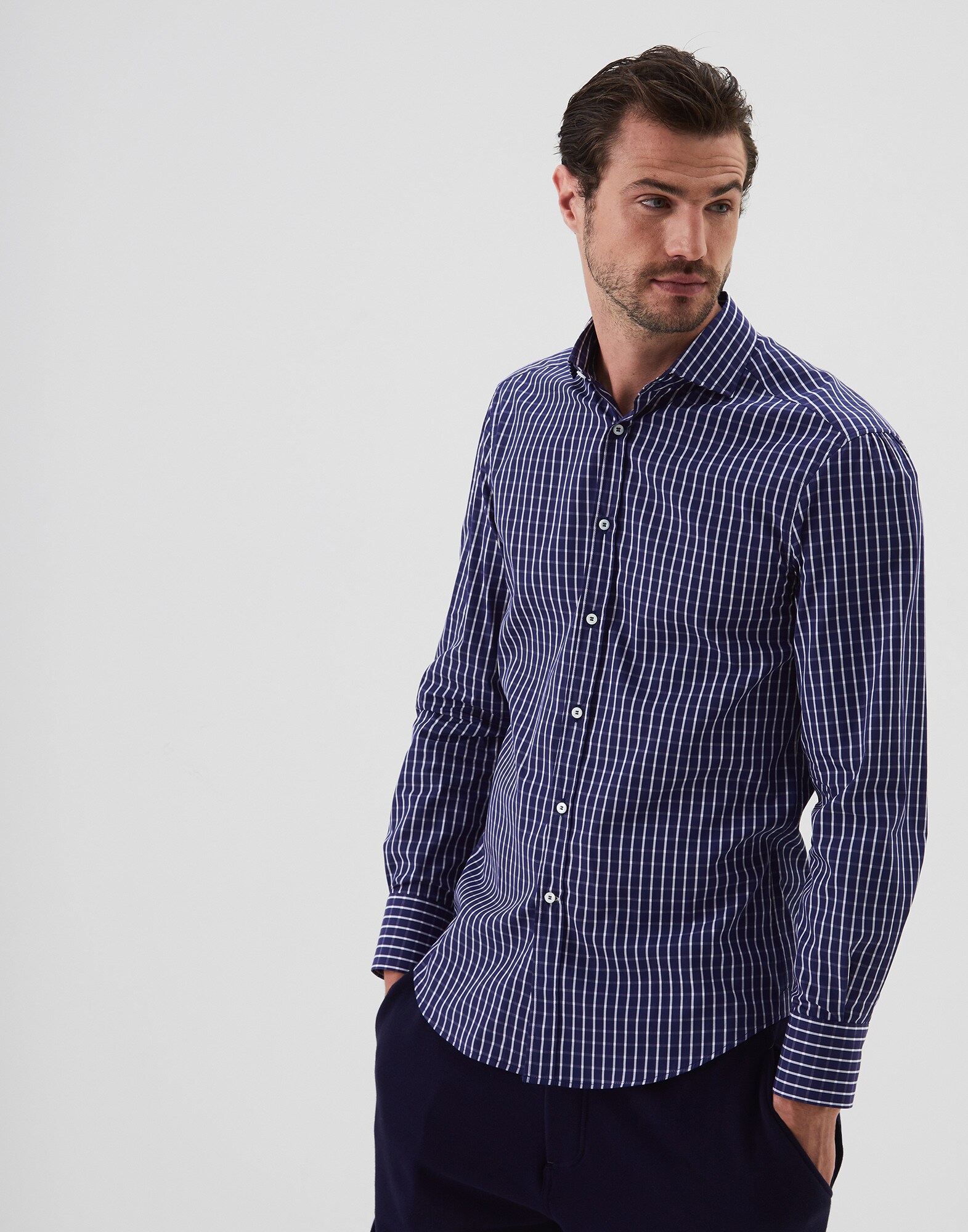 French Collar Shirt - Front view
