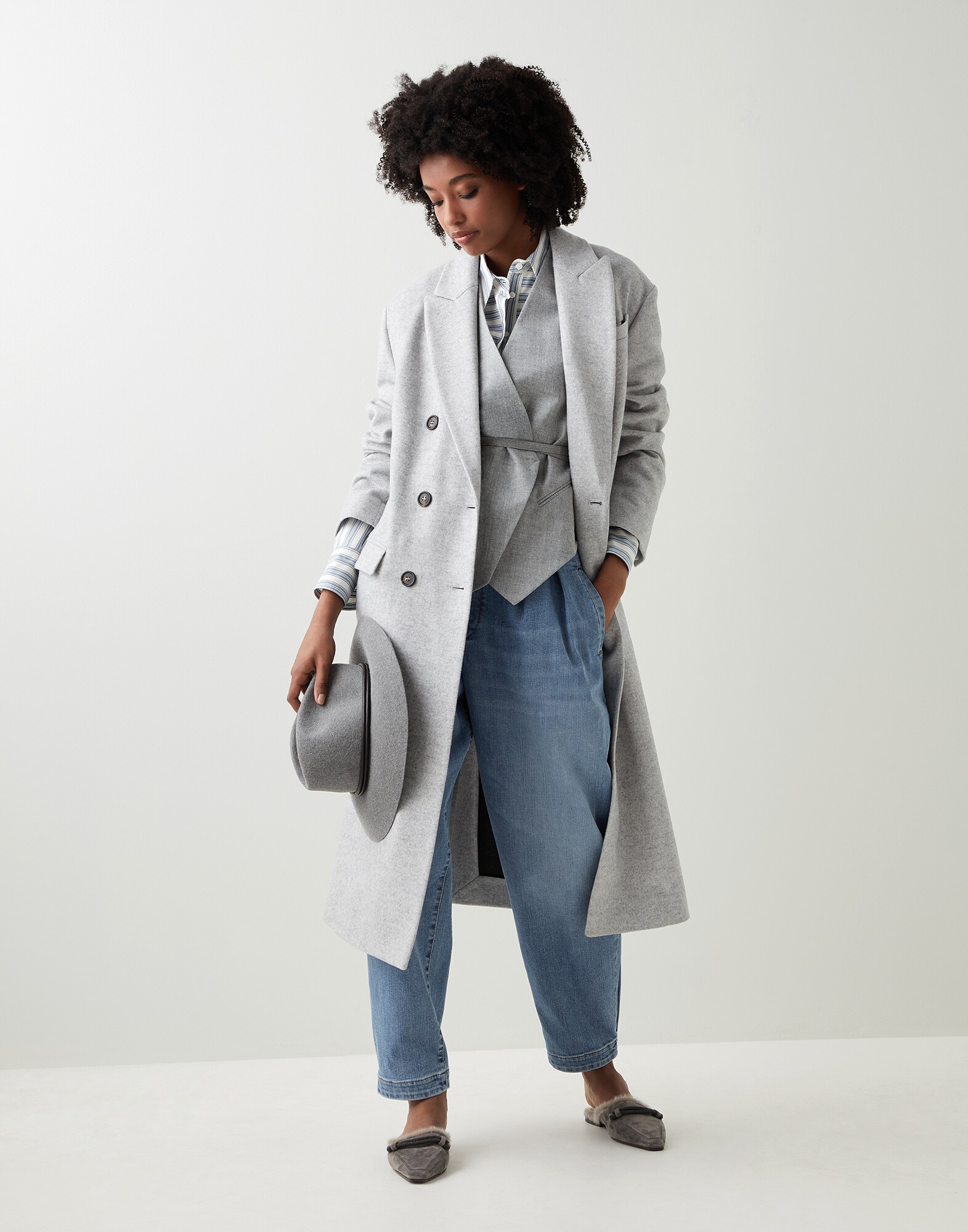 Silk Shirt - Full look