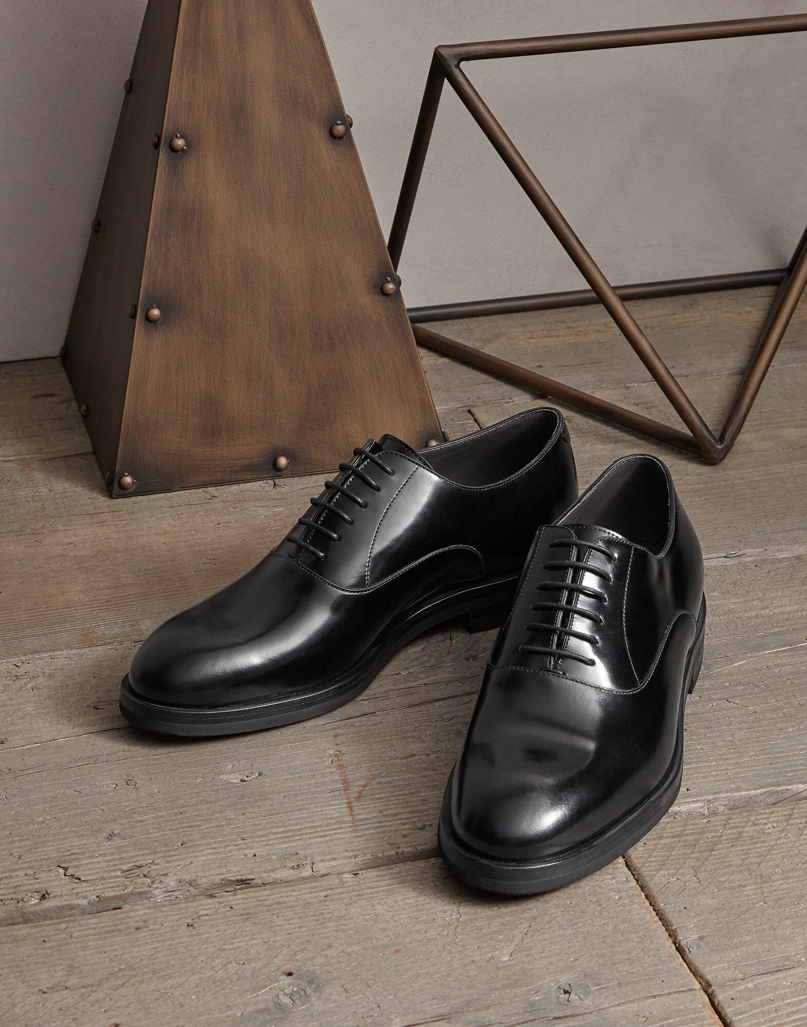 Lace-Ups Black Man 0 - Brunello Cucinelli