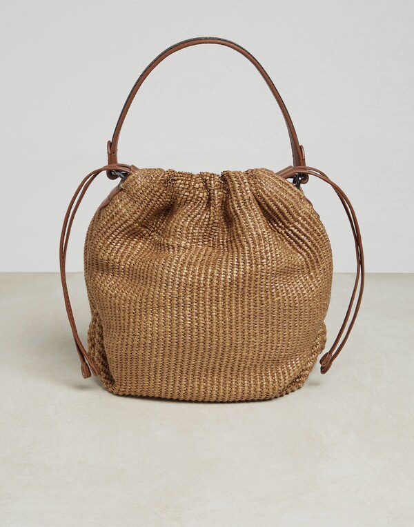 Raffia bag Copper Woman - Brunello Cucinelli