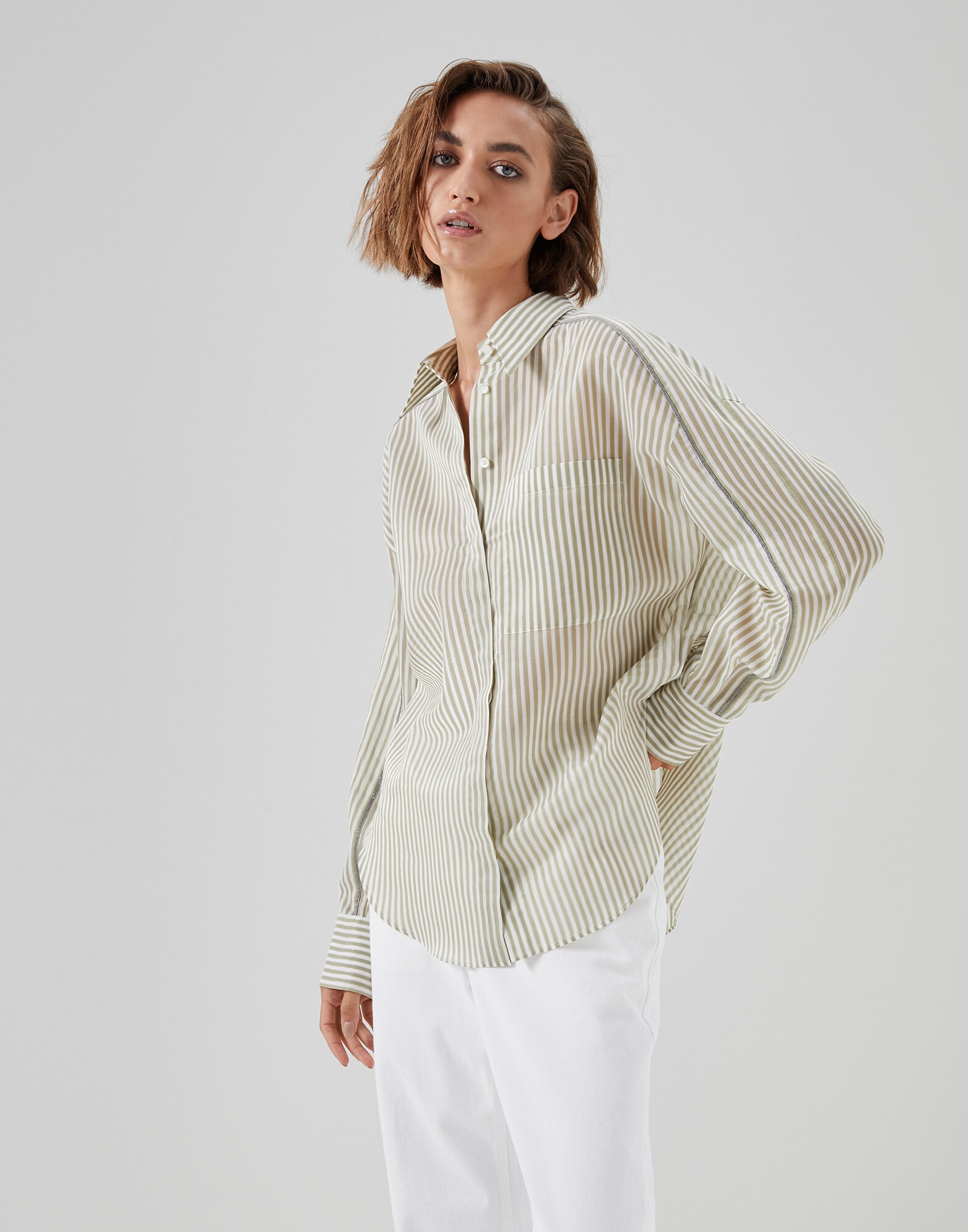 Silk Shirt - Front view